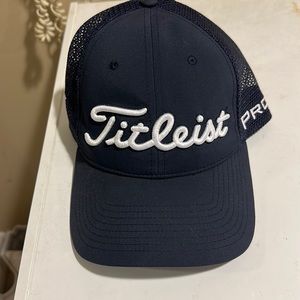 Blue Titleist Golf hat